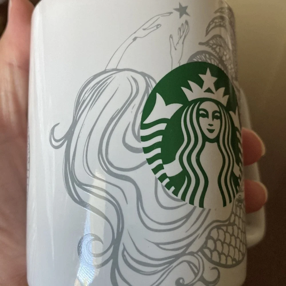 Starbucks Mermaid Coffee Mug  11 fl oz